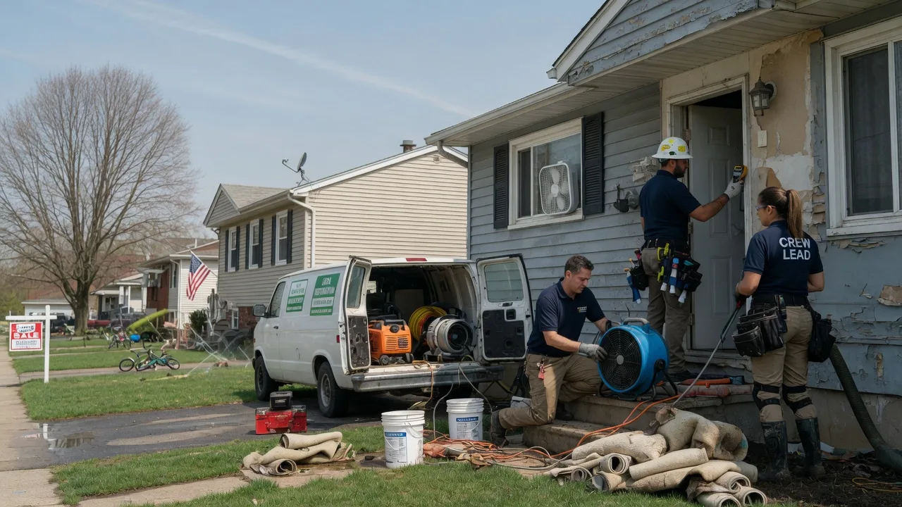 Flood Cleanup in Peoria, IL near me